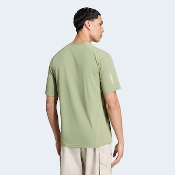 ADIDAS TERREX Funktionsshirt in Grün