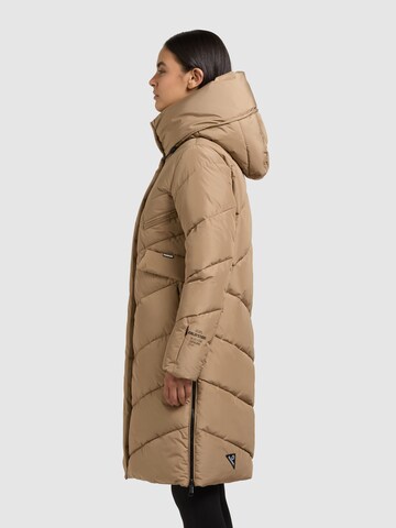 khujo Winter coat 'Sunne' in Brown