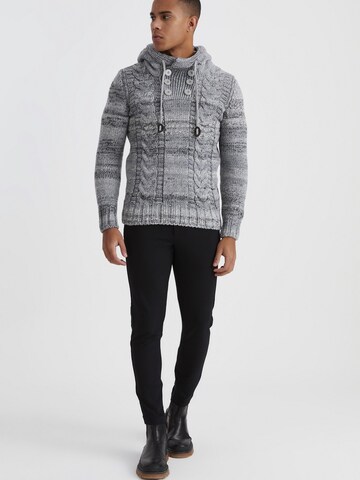 Leif Nelson Pullover in Grau