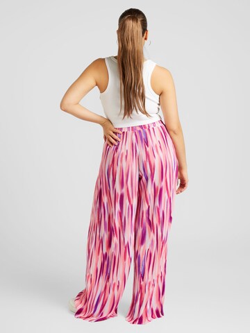 Wide leg Pantaloni 'LISSETA' di ONLY Carmakoma in rosa