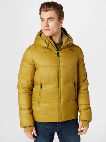 UGG Winter Jacket 'BRAYDEN' in Yellow: front