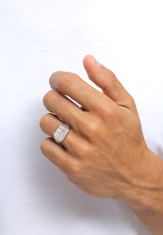 Bague KUZZOI en argent : devant