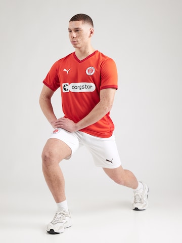PUMA Обычный Спортивные штаны 'FC St. Pauli 25/26' в Белый