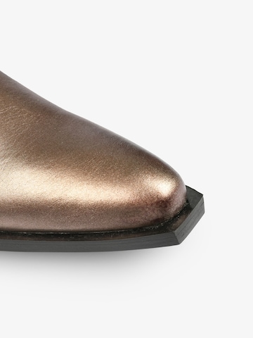 Scalpers Kovbojské boty – zlatá