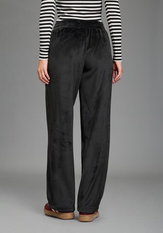 OCEAN SPORTSWEAR Wide Leg Hose in Schwarz