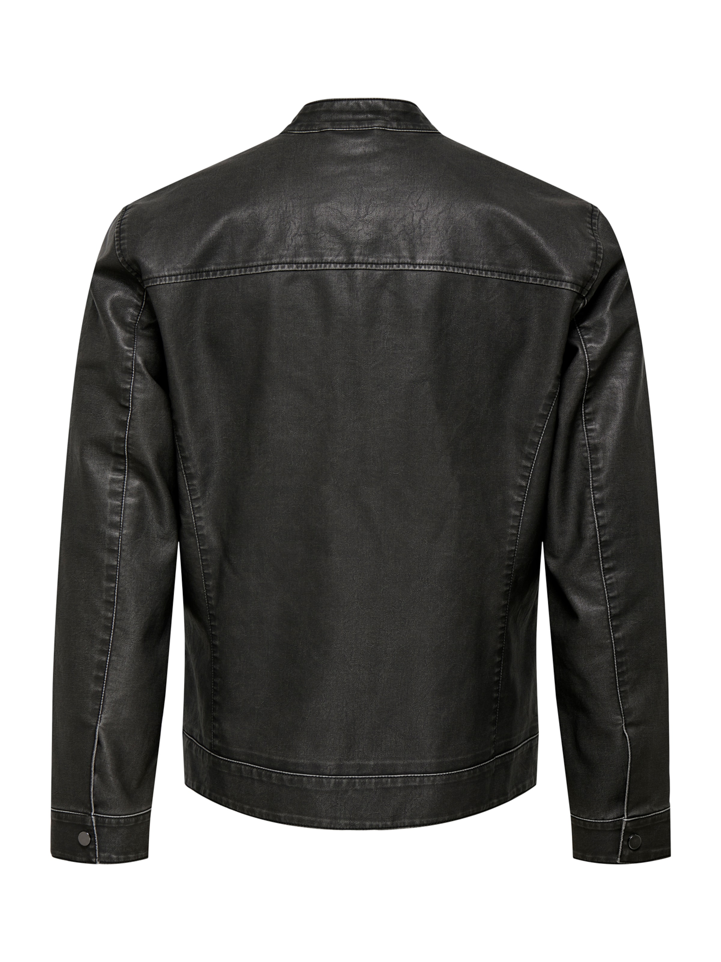 Only & Sons Regular fit Between-Season Jacket 'ONSMIKE' in Black