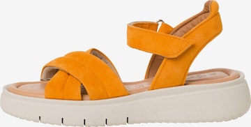 TAMARIS Sandale in Orange