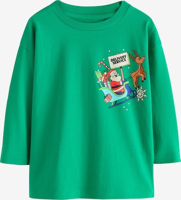 Next Shirt in Groen: voorkant