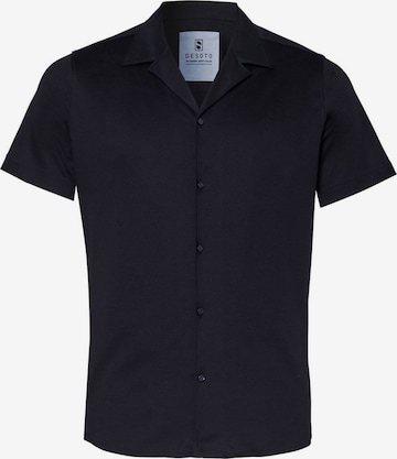 DESOTO Comfort Fit Hemd in Blau: Vorderseite