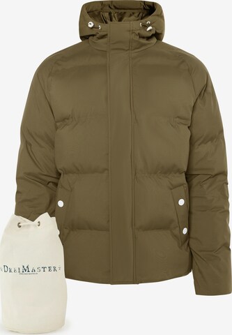 DreiMaster Maritim Performance Jacket in Green: front