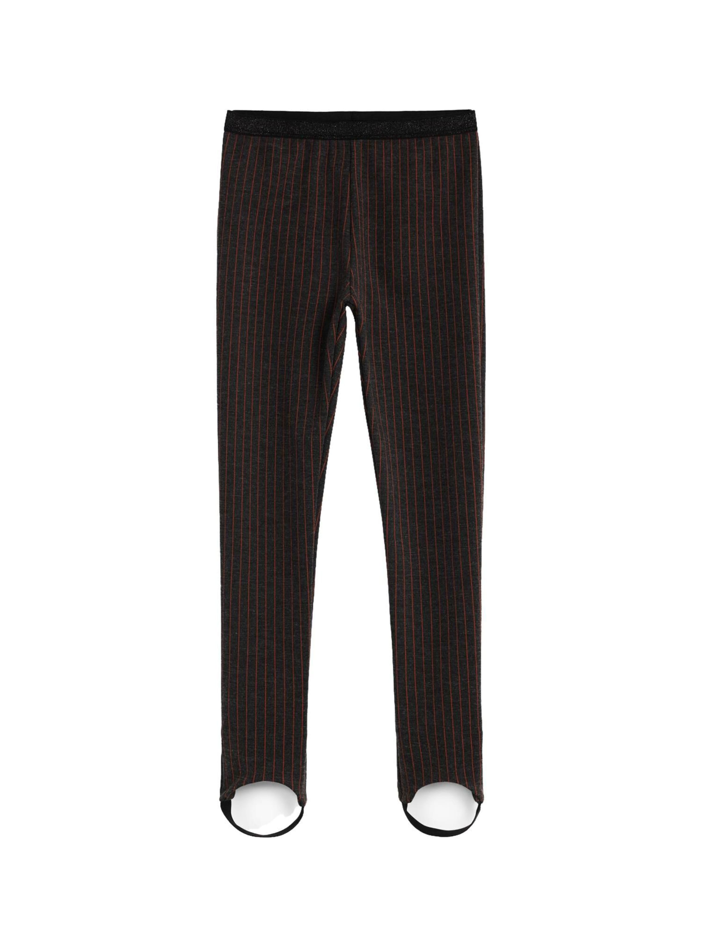 Desigual Skinny Leggings in Zwart: voorkant