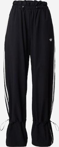 ADIDAS ORIGINALS Wide leg Παντελόνι σε μαύρο: μπροστά