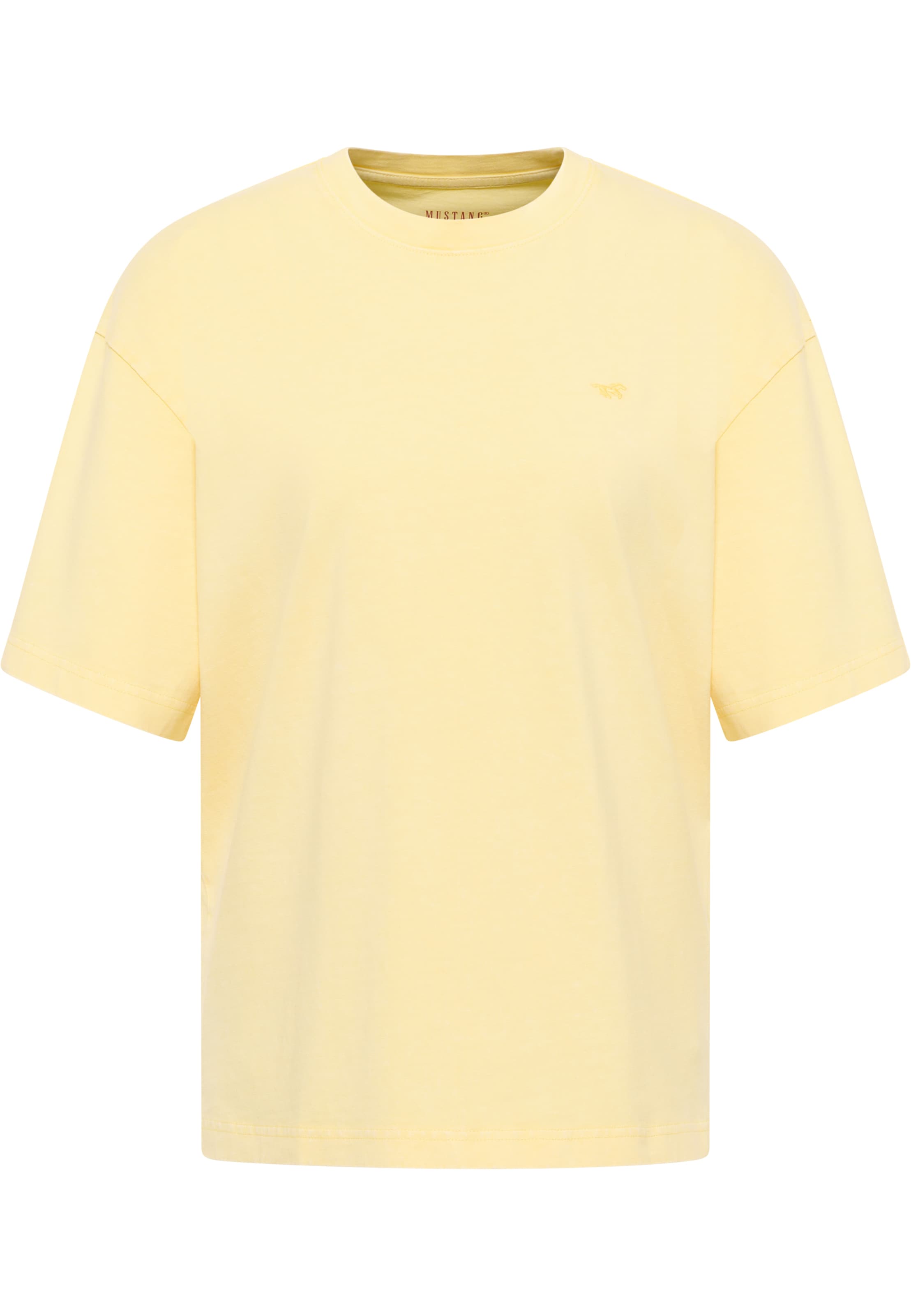 MUSTANG Shirt 'Style Welby ' in Yellow: front