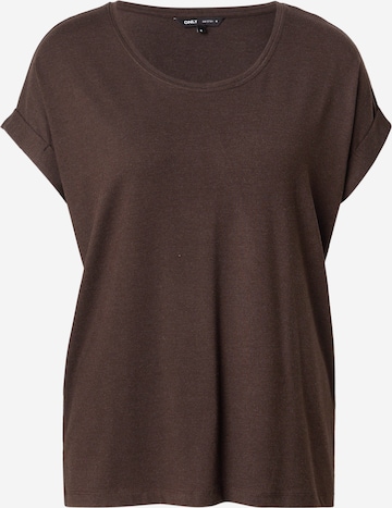 ONLY Tričko 'ONLMoster' - Hnedá: predná strana