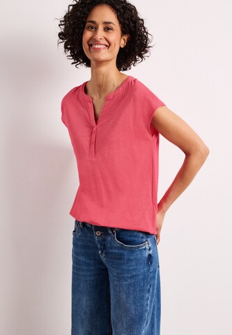 STREET ONE Shirt in Pink: Vorderseite