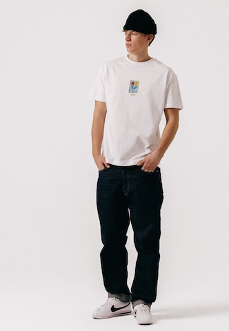 BLKVIS Shirt 'Flower' in White: front