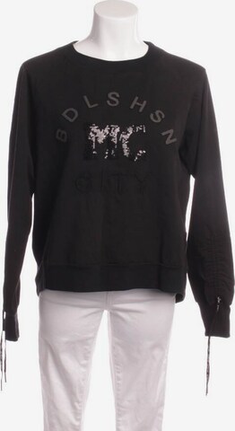 Marc Cain Sweatshirt & Zip-Up Hoodie in S in Black: front