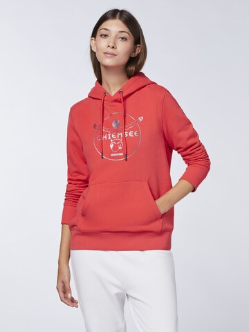 CHIEMSEE Sweatshirt in Rot: predná strana