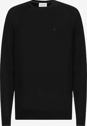 Calvin Klein Sweater in Black: front