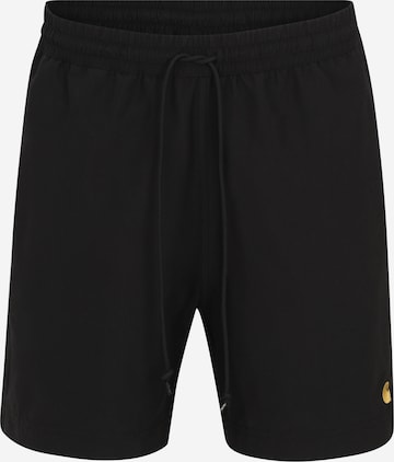 Carhartt WIP Zwemshorts 'Chase' in Zwart: voorkant