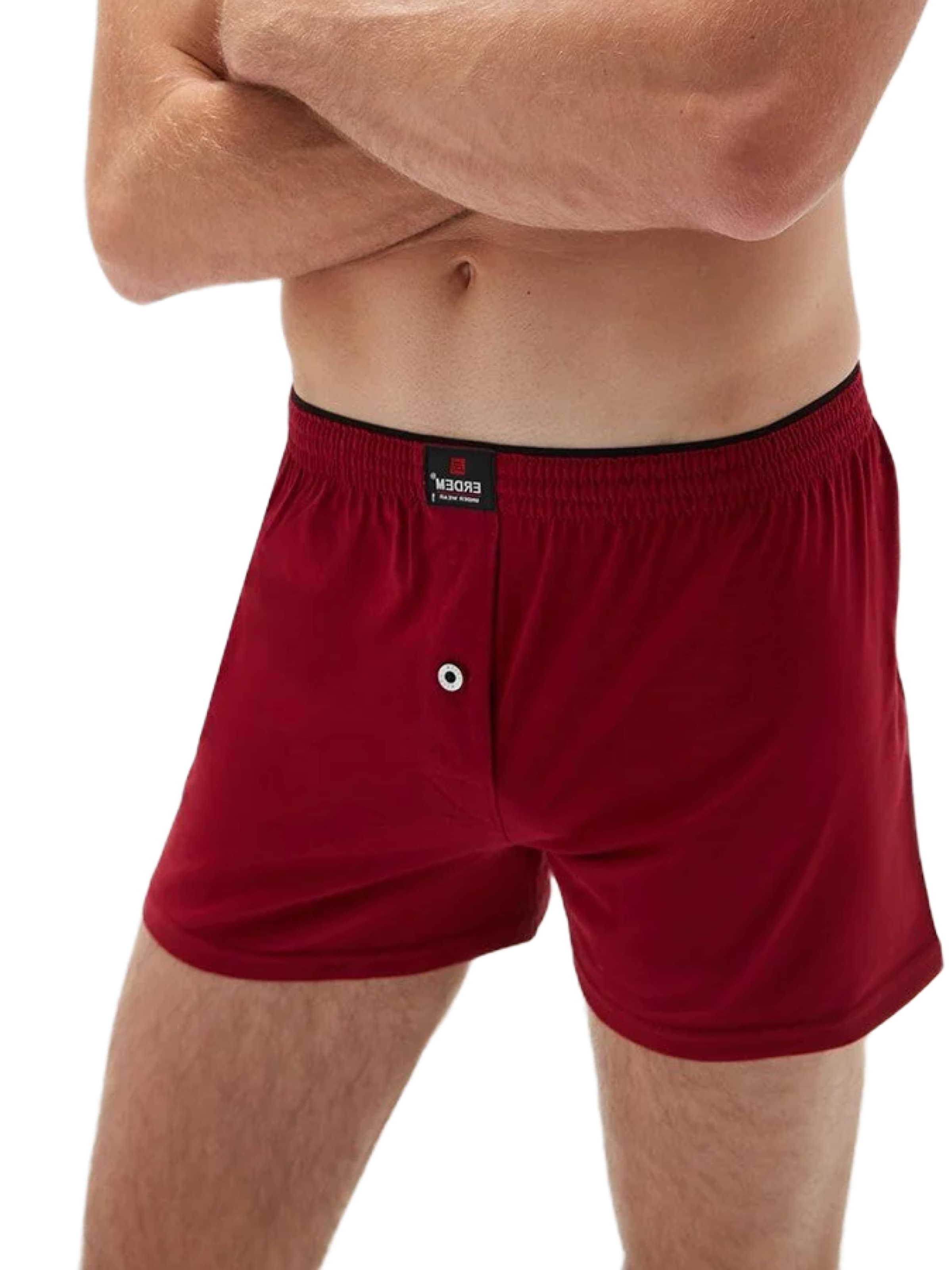 Erdem Boxershorts in Rood: voorkant