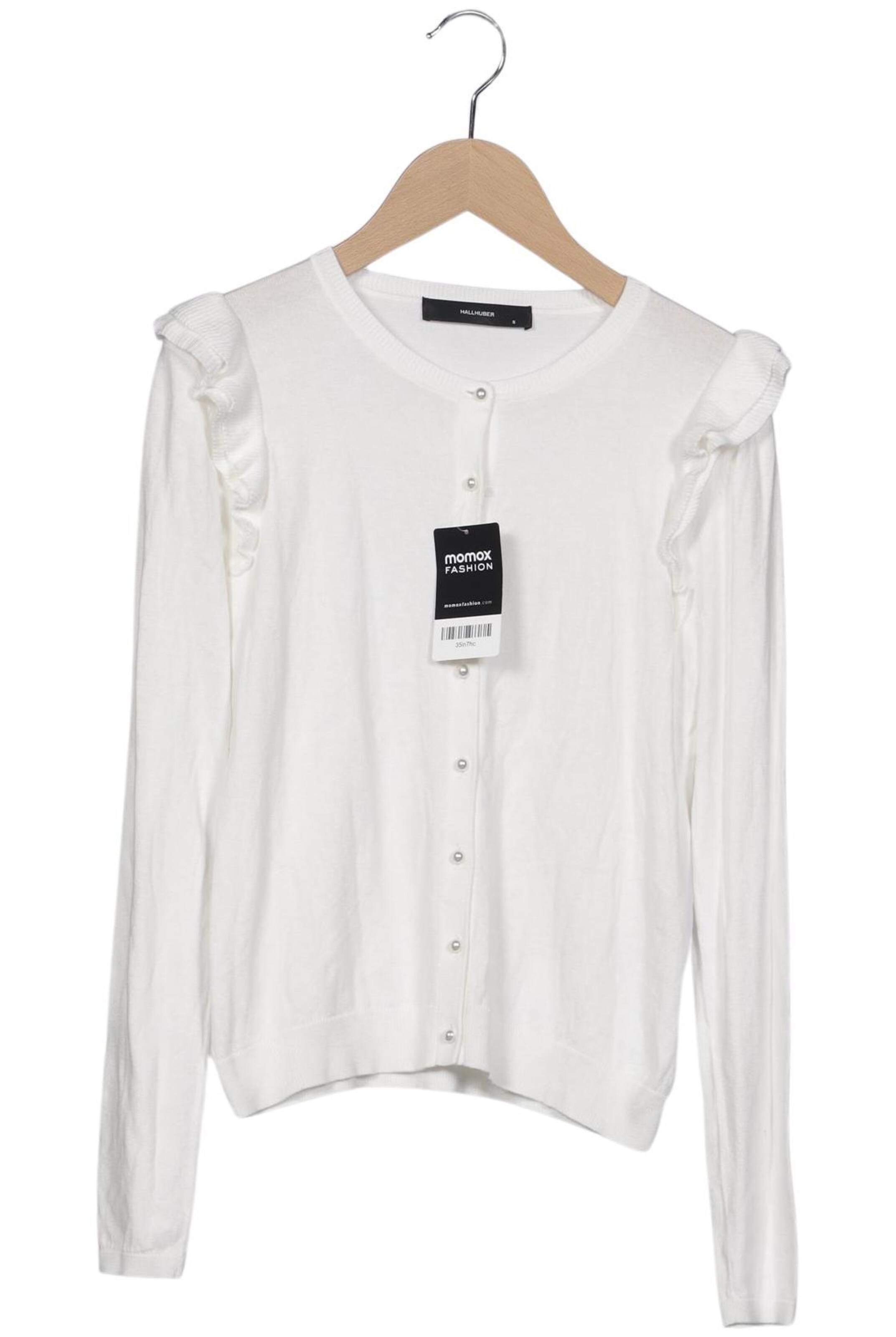 HALLHUBER Sweater & Cardigan in S in White: front