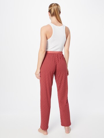 JOOP! Regular Pajama Pants in Red