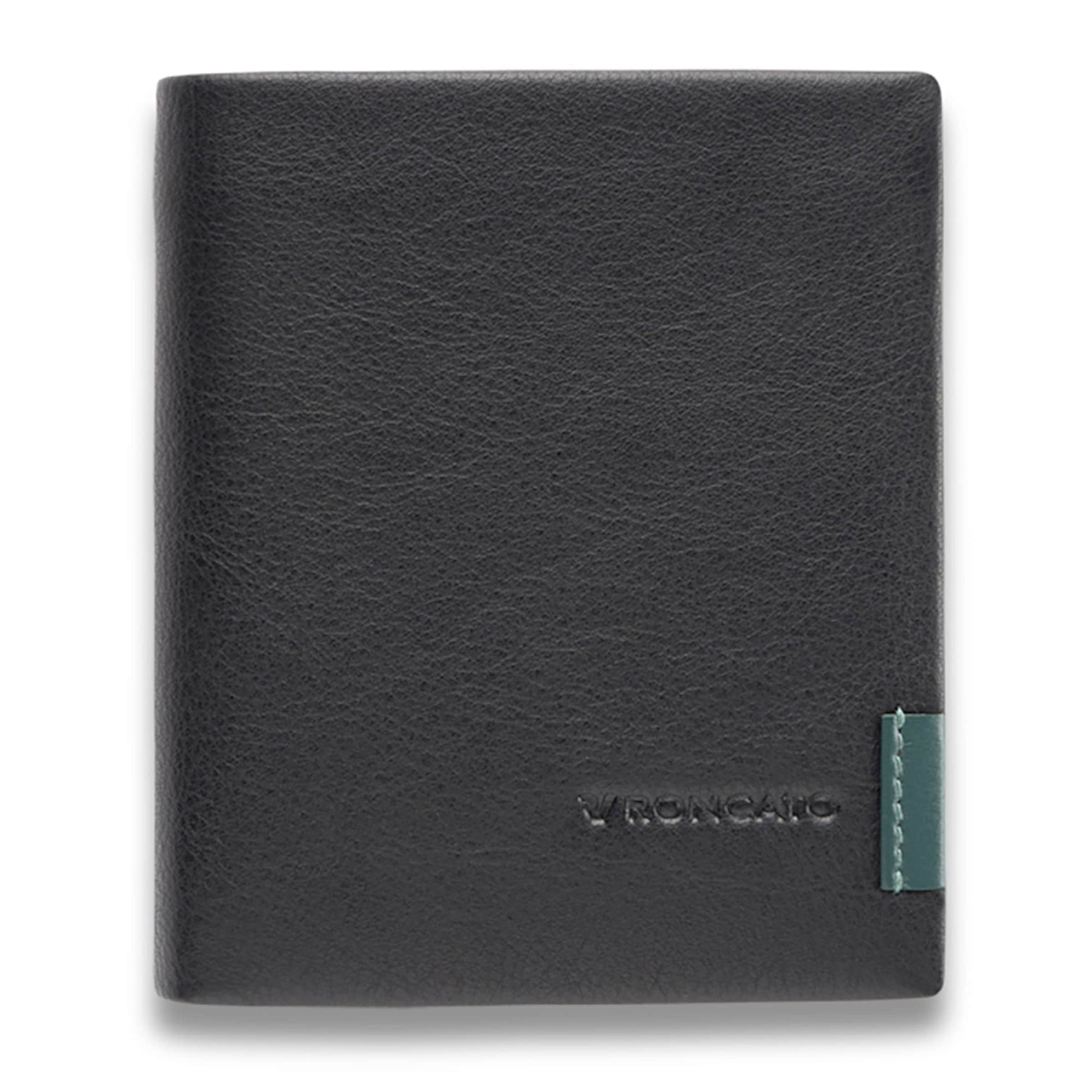 Roncato Wallet 'Monaco' in Black: front