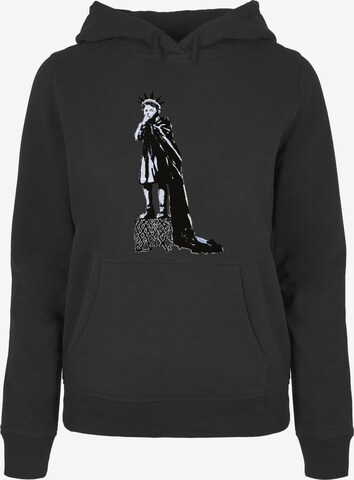 Merchcode Sweatshirt 'Liberty' in Black: front