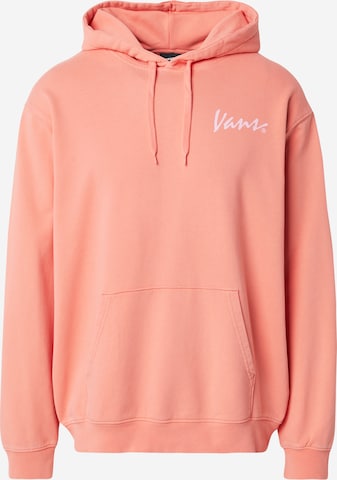VANS Sweatshirt '66 BAKED IN' in Oranje: voorkant