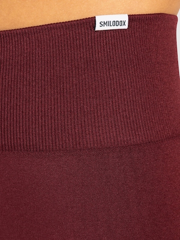 Smilodox Skinny Sportbroek 'Amaze Ultra' in Rood