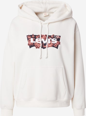 LEVI'S ®Sweater majica 'Graphic Everyday' - bijela boja: prednji dio