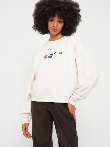 VolcomSweater majica 'BRUNO LUCAS CREW' - bijela boja