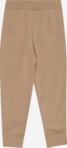 GAP Дънки Tapered Leg Панталон в кафяво