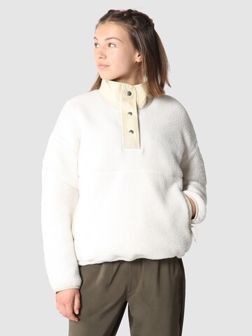 THE NORTH FACE Sports sweater 'CRAGMONT' in White: front