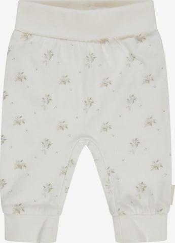 STERNTALER Hose 'Blumen' in Beige: Vorderseite