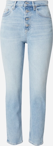 Tommy Jeans - Slimfit Calças de ganga 'IZZIE SLIM' em azul: frente