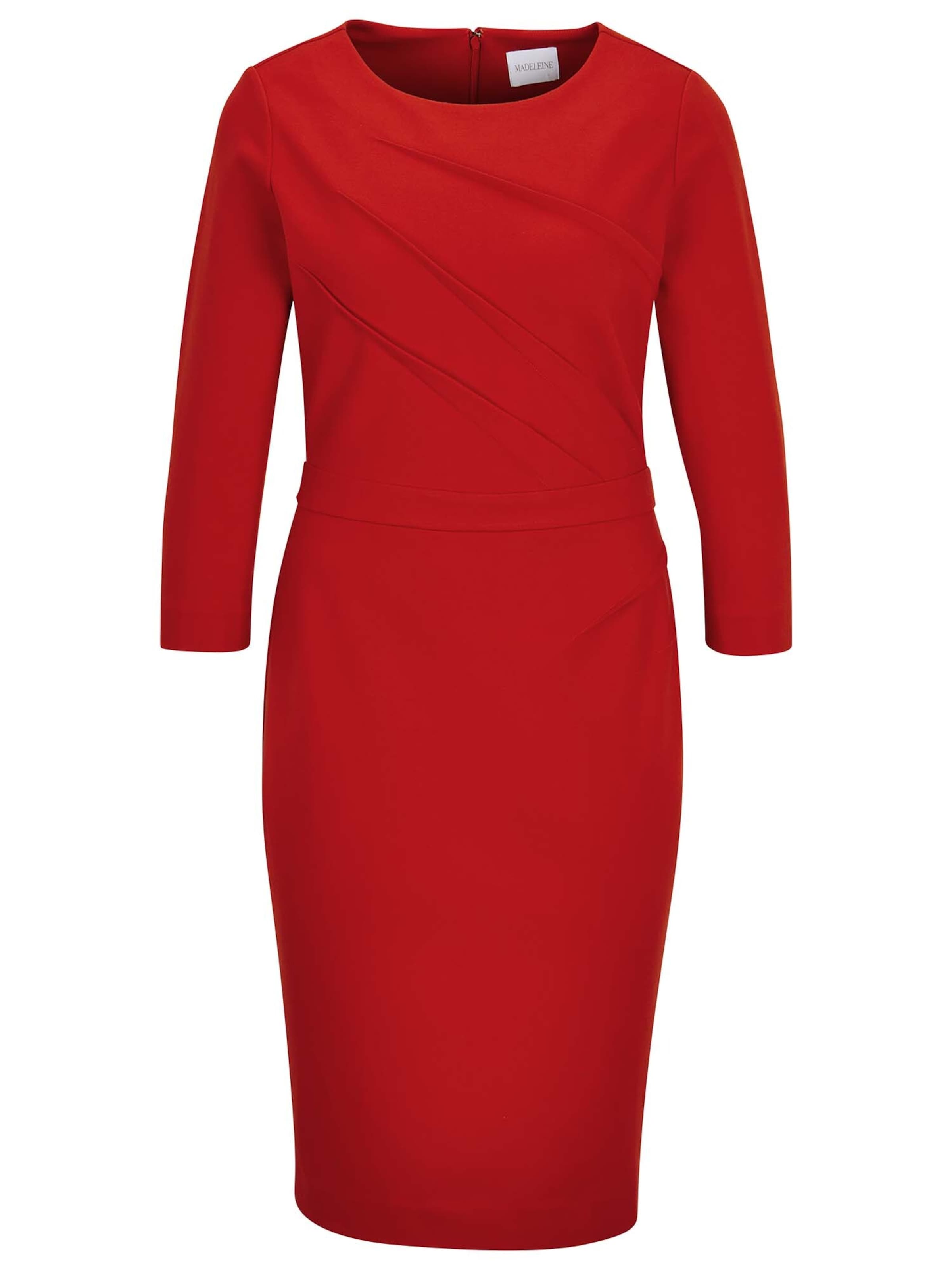 MADELEINE Kleid in Rot: Vorderseite
