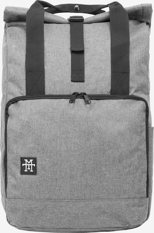Manufaktur13 Backpack 'G2' in Grey: front