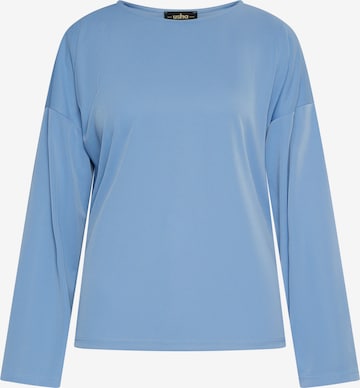 usha BLACK LABEL Blouse in Blauw: voorkant