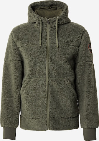 NAPAPIJRI Flisová bunda 'TARALGA 4' - Zelená: predná strana