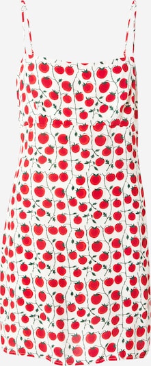 Staud Haljina 'REMINGTON' u kraljevski zelena / svijetlo crvena / bijela, Pregled proizvoda