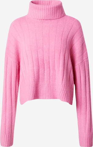 BRAVE SOUL Sweater in Pink: front