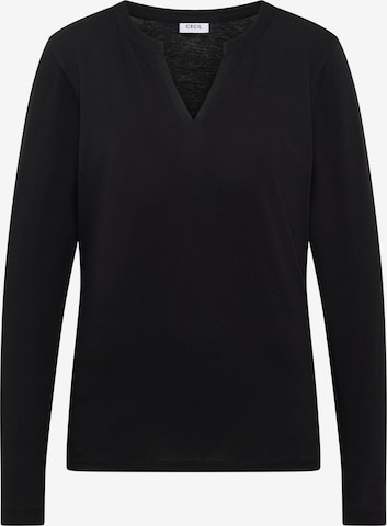 CECIL Shirt in Black: front