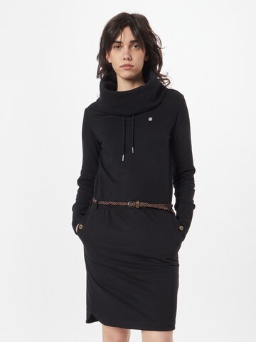 Robe 'Laurra' Ragwear en noir : devant