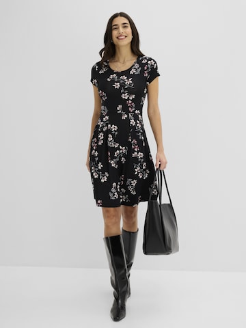 bonprix Jerseykleid in Schwarz