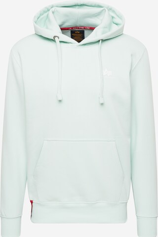 Sweat-shirt ALPHA INDUSTRIES en vert : devant