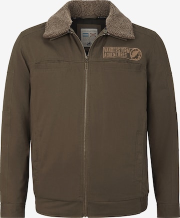 Jan Vanderstorm Between-Season Jacket 'Henwyn' in Green: front