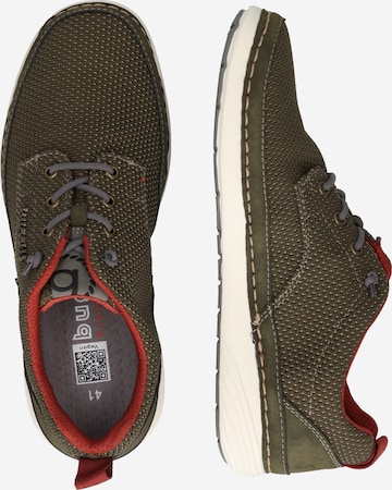 bugatti Athletic Lace-Up Shoes 'Marz' in Green