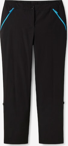 SHEEGO Outdoor trousers in Black: front